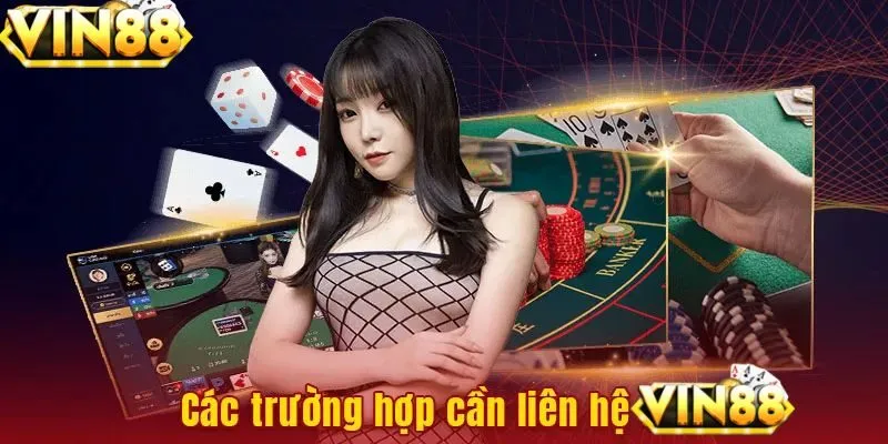 Các kênh liên hệ Vin88